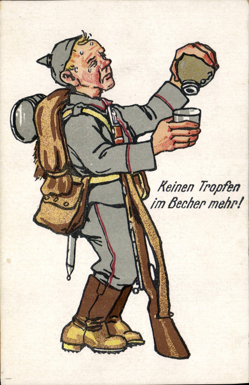 CPA Militaria Soldat 
