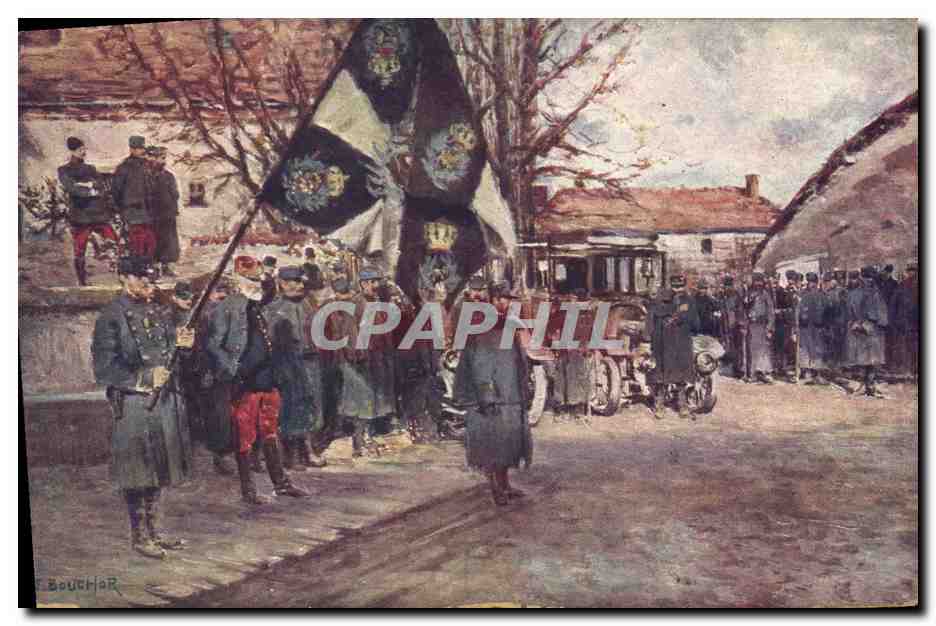 CPA Militaria 87eme regiment d'infanterie Vassincourt Mussey