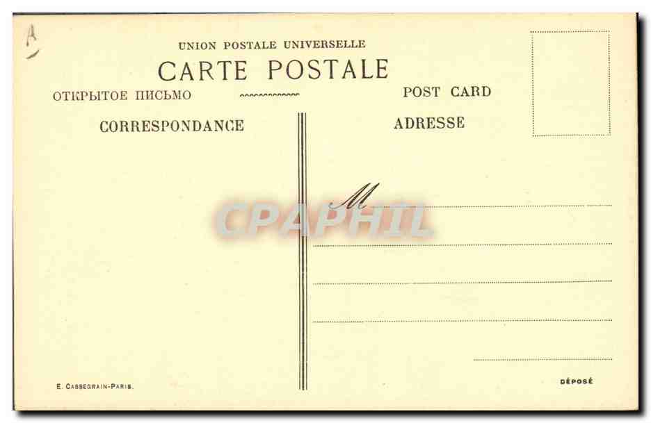 CPA Militaria Le vetement du prisonnier de guerre  — Rückseite