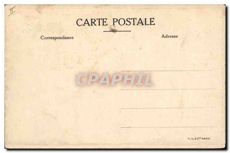 CPA Militaria Bataille de la Marne  — Rückseite