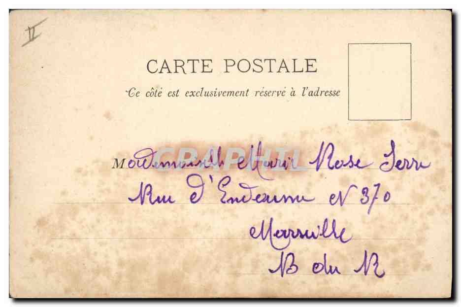 CPA Militaria A la frontiere  — Rückseite