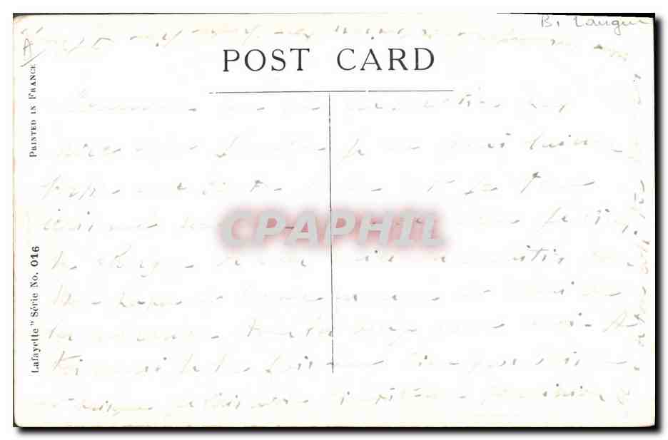 CPA Militaria Chien Croix Rouge Enfant  — Rückseite