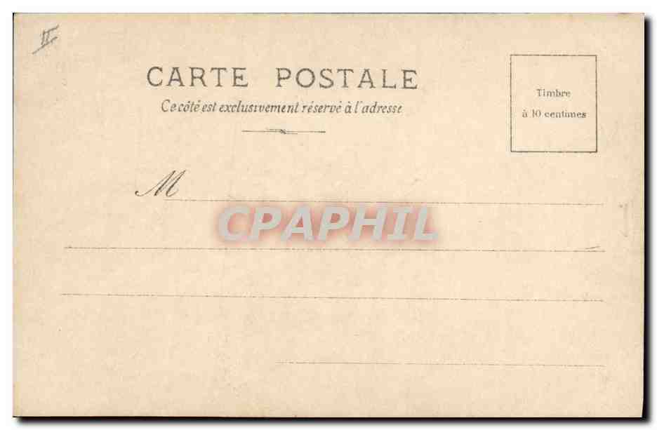 CPA Salon 1901 Brunery Le singe de son eminence  — Verso