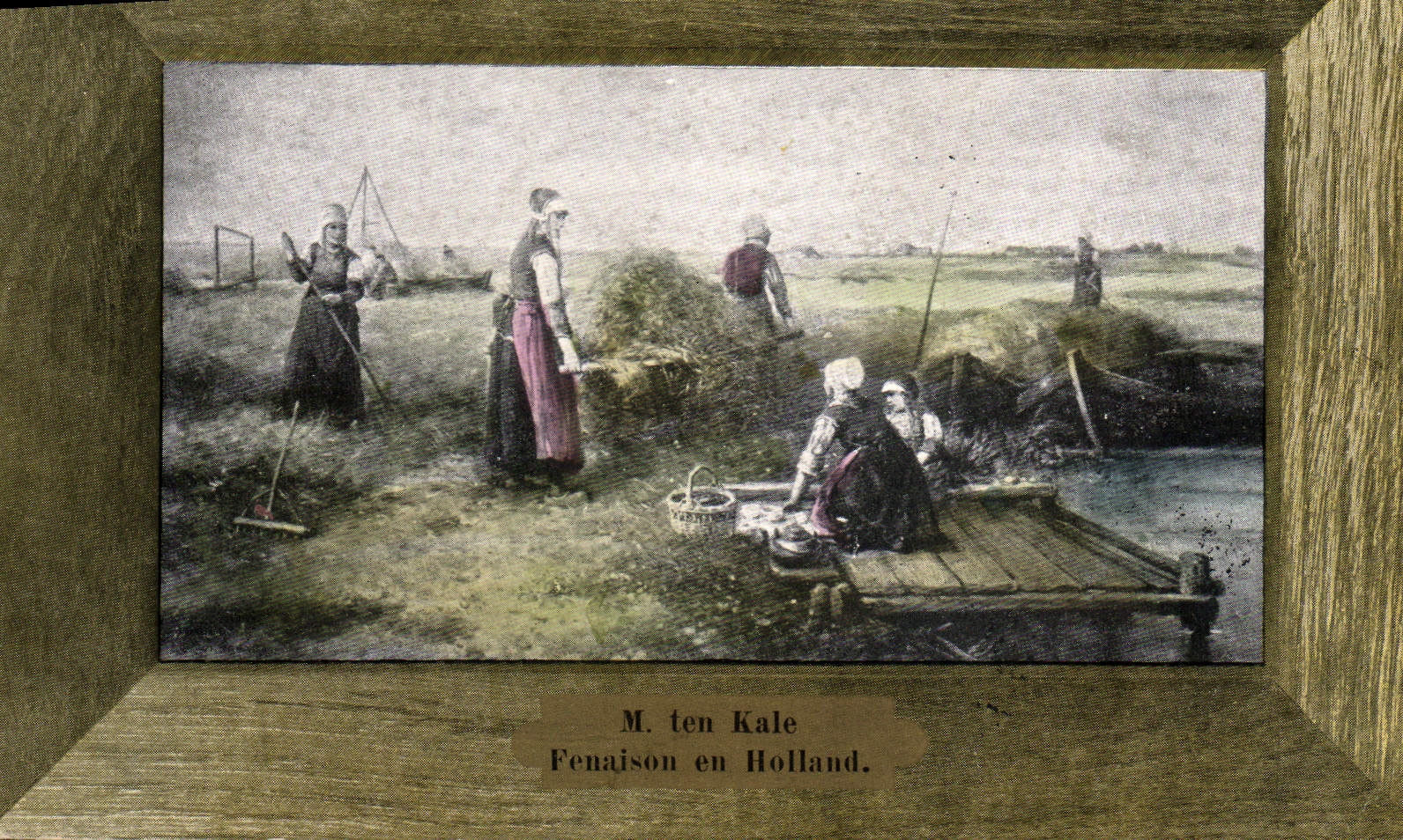 CPA M Ten Kale Fenaison en Holland 