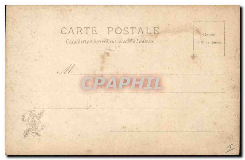 CPA Exposition 1902 Lucas La benedicite  — Rückseite