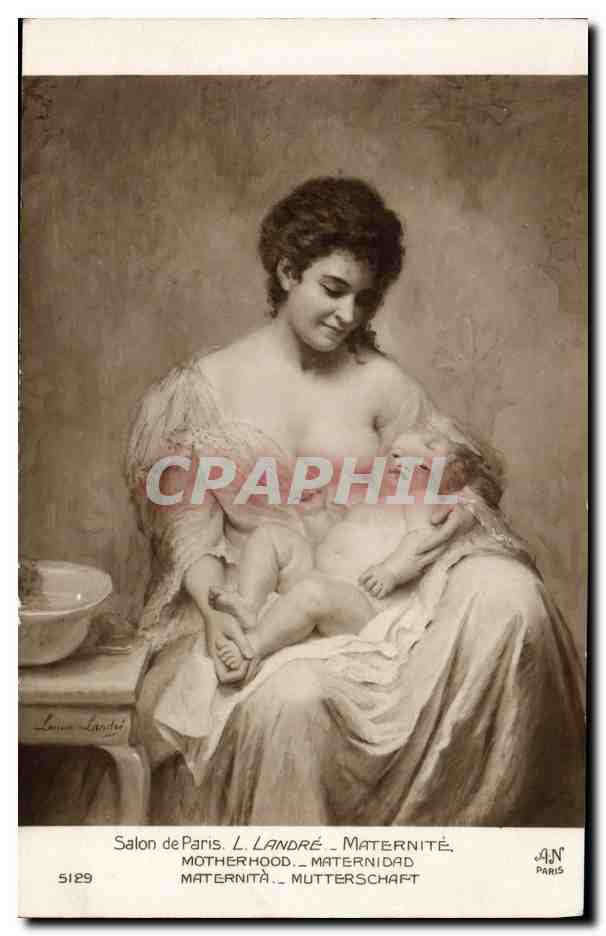 CPA Landre Maternite Salon de Paris 