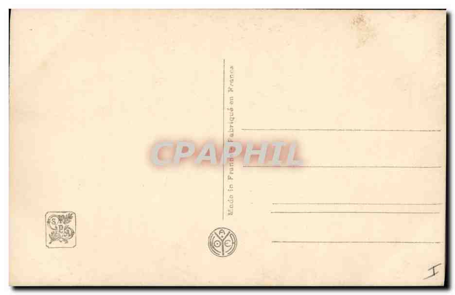 CPA Landre Maternite Salon de Paris  — Verso