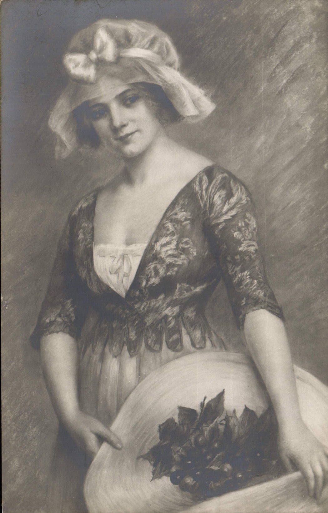 CPA Salons de Paris Mlle Emilie Landau Cueillette 
