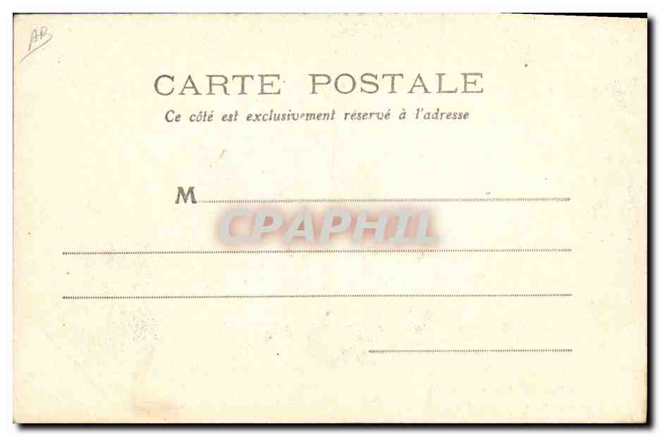 CPA Folklore A la fontaine Jeunes landaises  — Verso