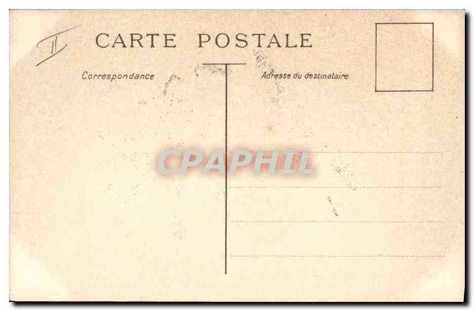CPA Fantaisie Femme — Verso