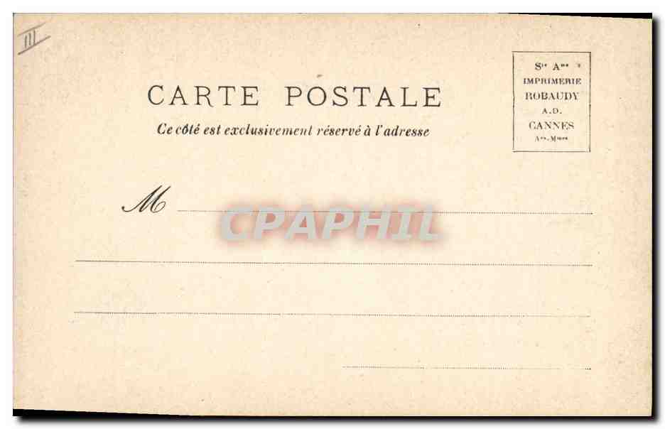 CPA Casino Monte Carlo Salle de jeu — Verso
