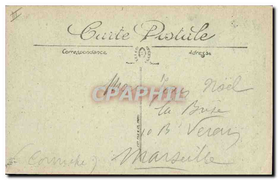 CPA Casino Monte Carlo La salle de Trente et Quarante — Verso