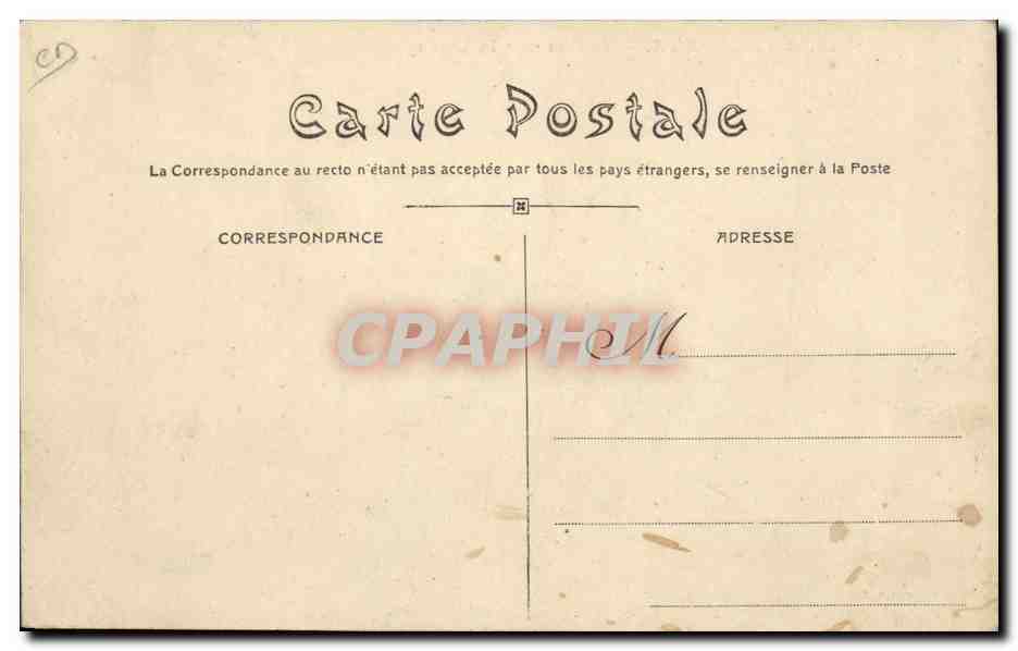 CPA Andrezieux Joutes sur la Loire TOP — Rückseite