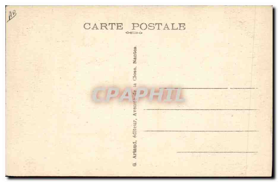 CPA Sete Les joutes — Rückseite