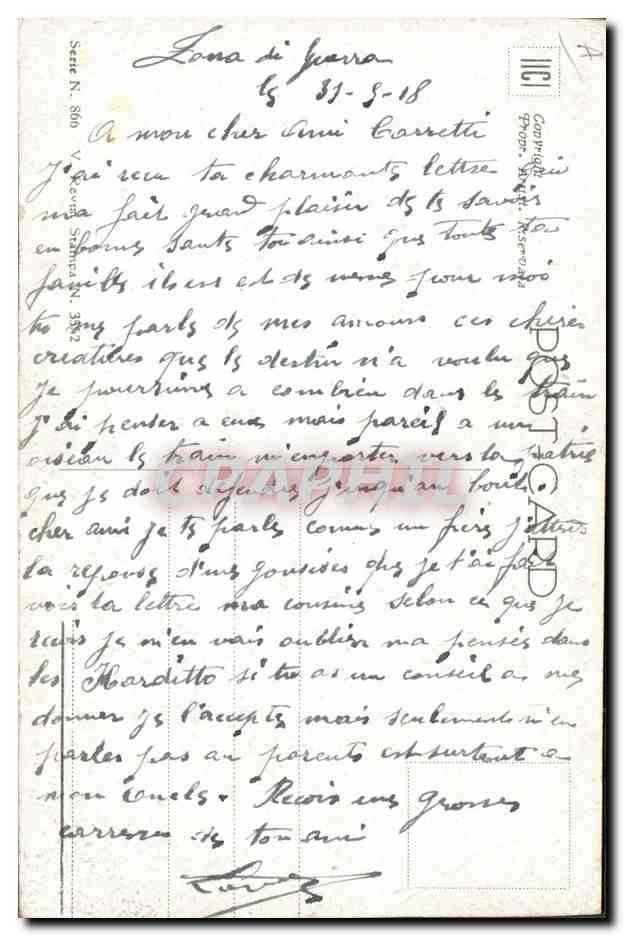 CPA Fantaisie Illustrateur Femme  — Rückseite