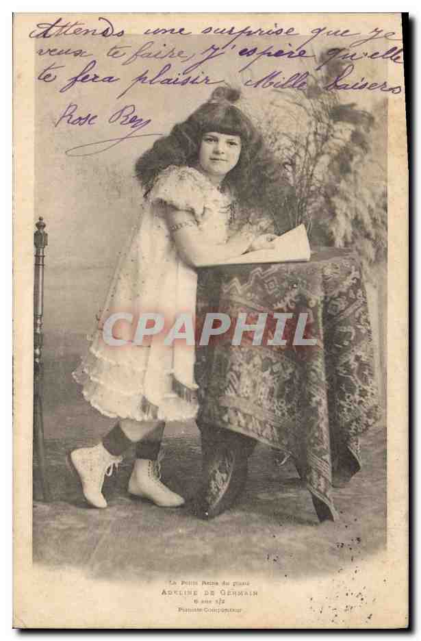 Adeline de Gérmain — La Petite Reine du piano — éditée par la Papeterie Compositor