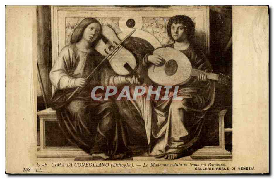 CPA Cima di Conegliano La Madonna Gallerie Reale di Venezia 