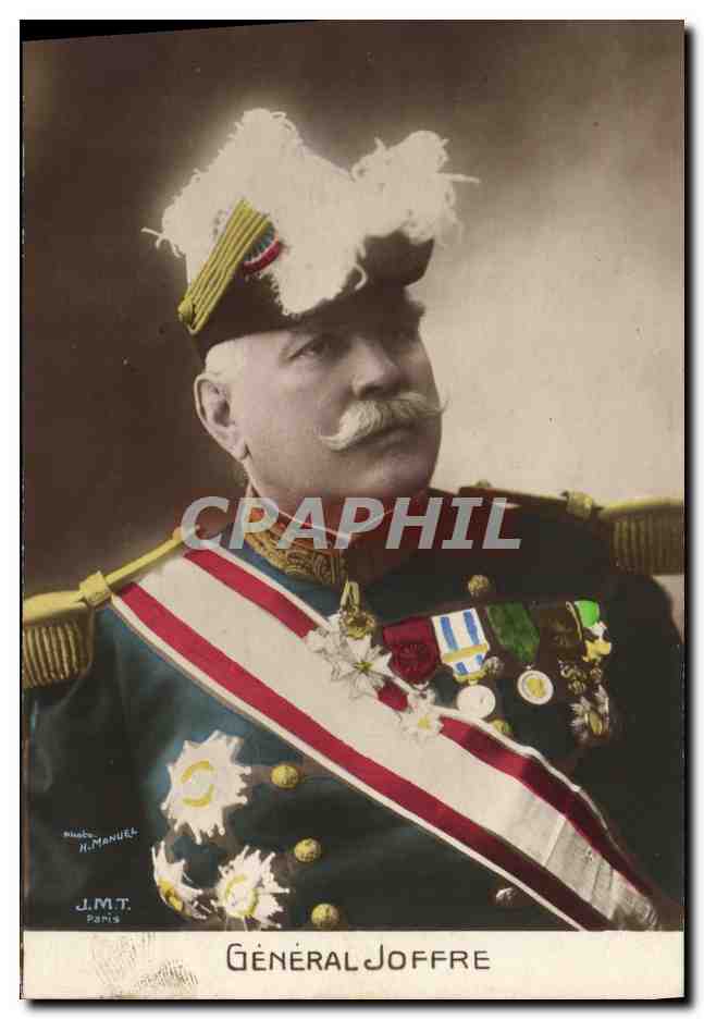 CPA Militaria General Joffre 