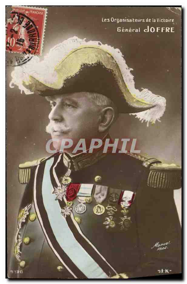CPA Militaria General Joffre 