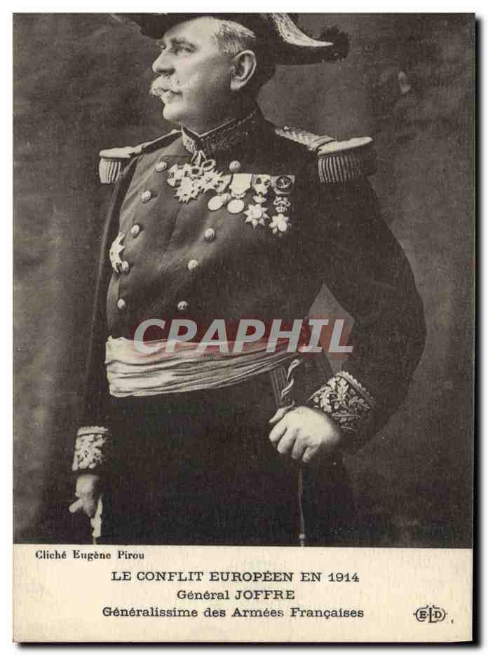 CPA Militaria General Joffre 