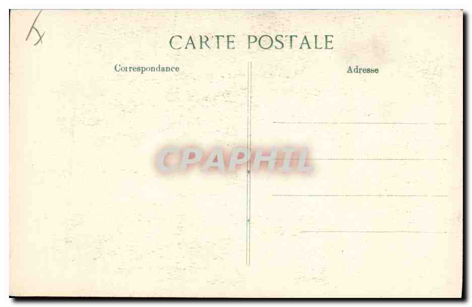 CPA Militaria General Joffre  — Verso