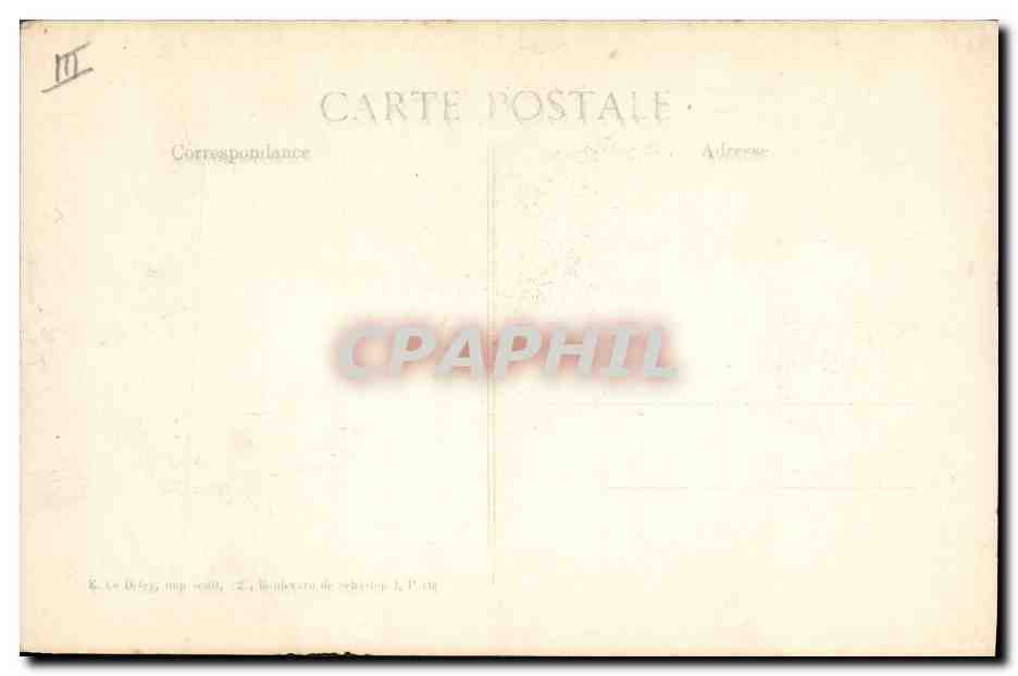 CPA Militaria Generals de Castelnau Joffre Pau  — Verso