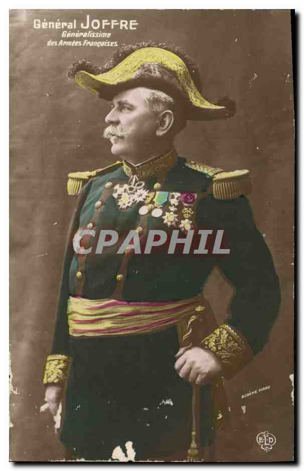 CPA Militaria General Joffre 