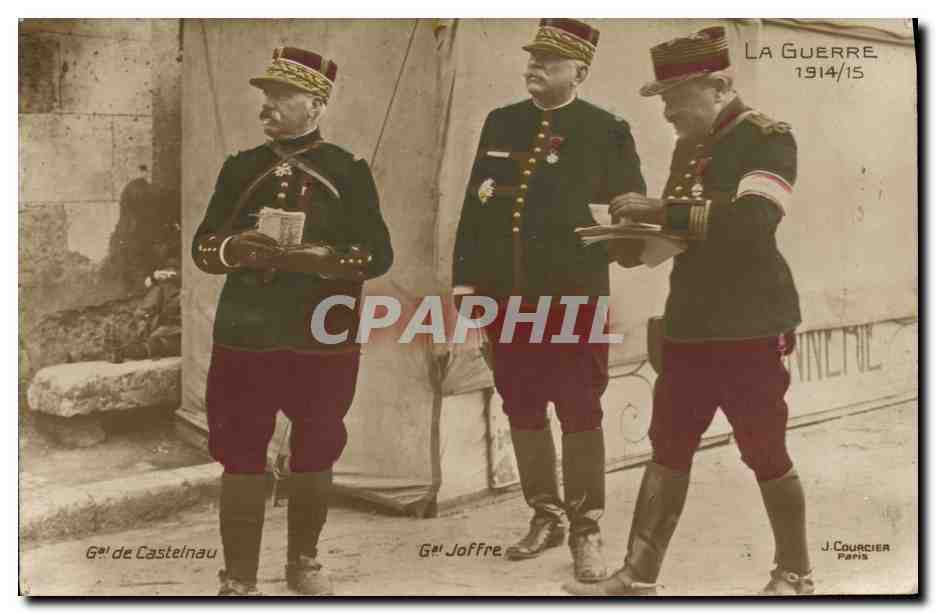 CPA Militaria General de Castelnau Joffre 