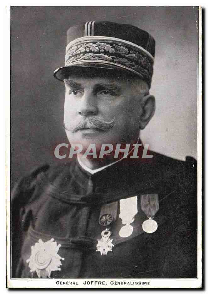 CPA Militaria General Joffre 