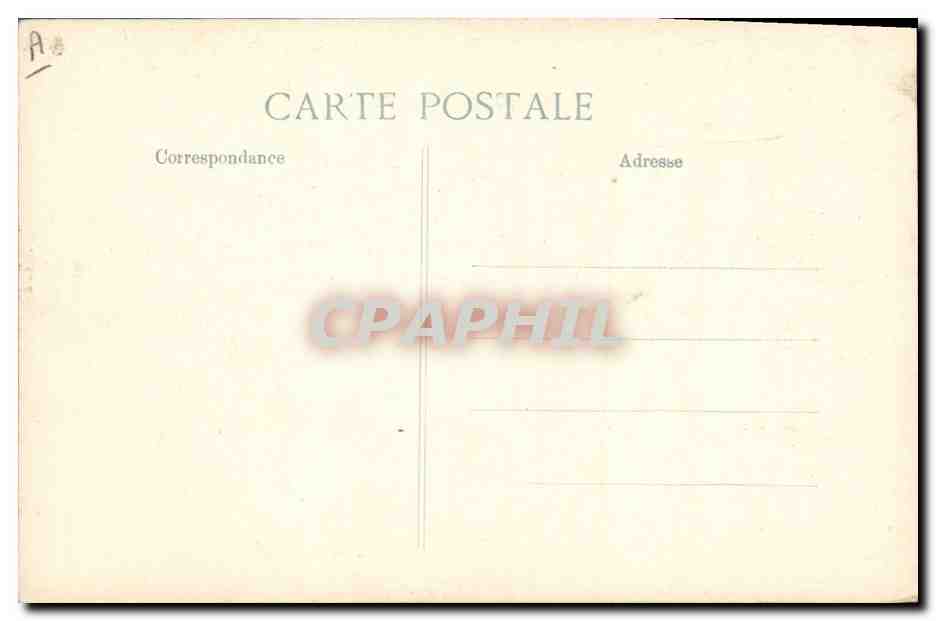 Général Joffre — Le conflit européen en 1914 — Cliché Eugène Pirou — Verso