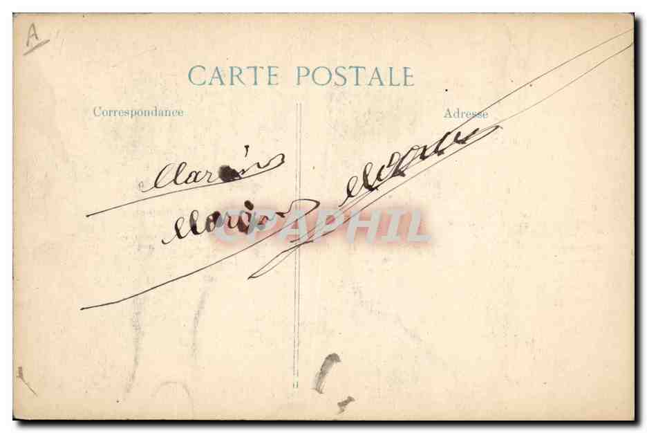 CPA Militaria Nos chefs General de Castelnau Joffre Pau  — Verso
