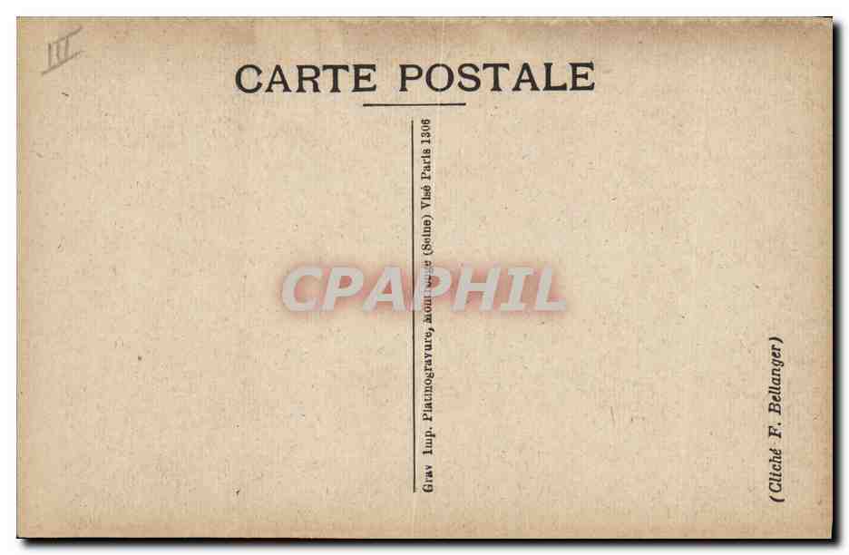 CPA Militaria Marechal Joffre  — Verso