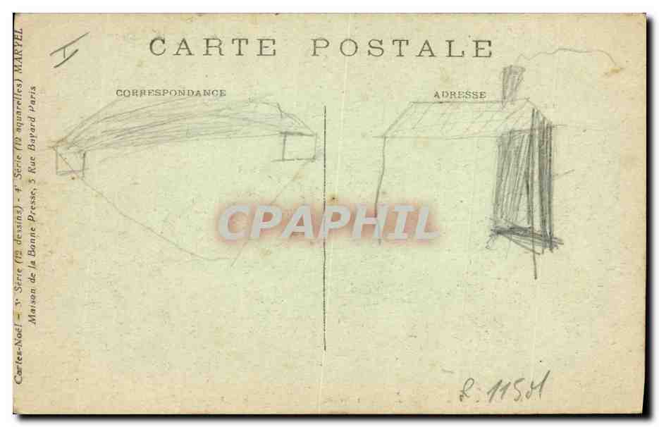 CPA Militaria Enfants Ceux de l'arriere Camouflage  — Back