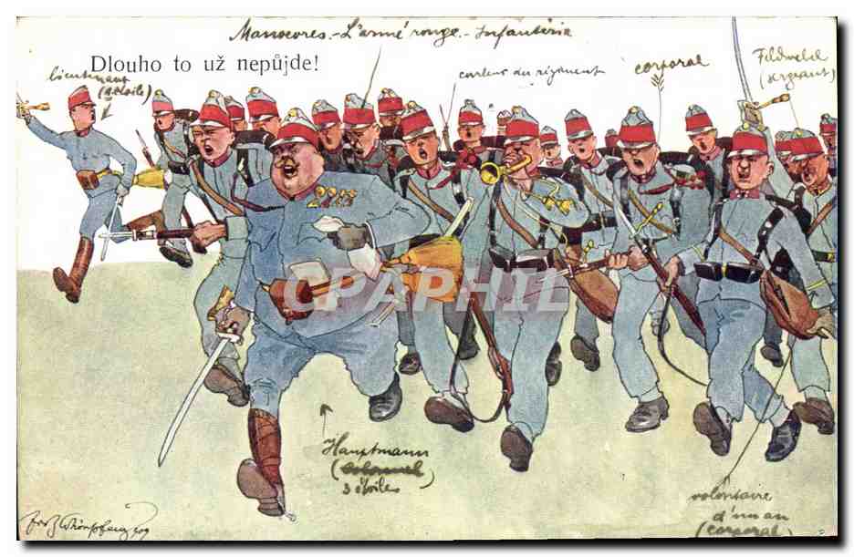CPA Militaria Soldats 