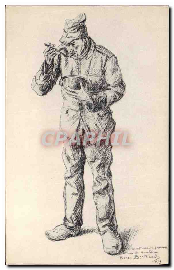 CPA Militaria Soldat Pierre Bertrand 