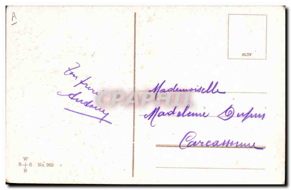 CPA Militaria Hoffmann  — Rückseite