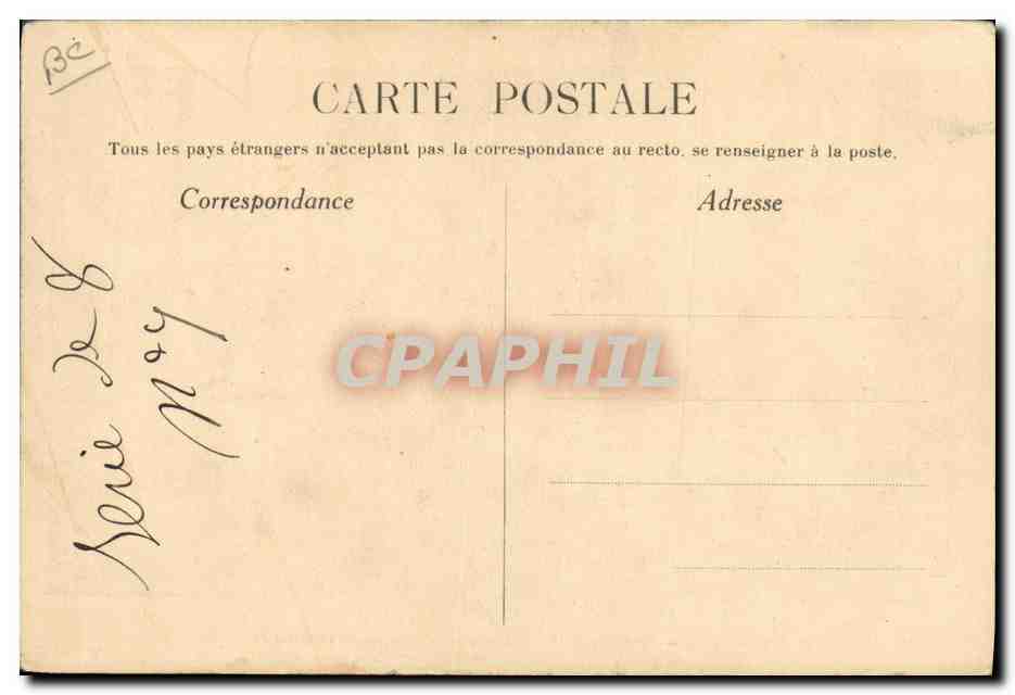 CPA Militaria A Dixmude Nos fusilliers marins s'avancent au devant de l'ennemi — Rückseite