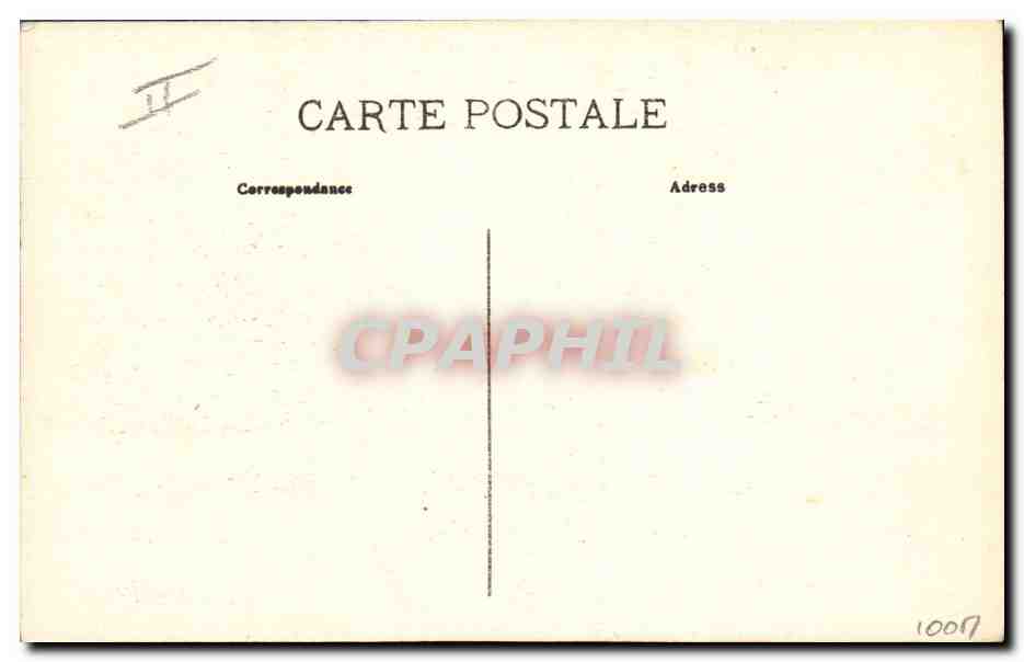 CPA Militaria Officier  — Rückseite