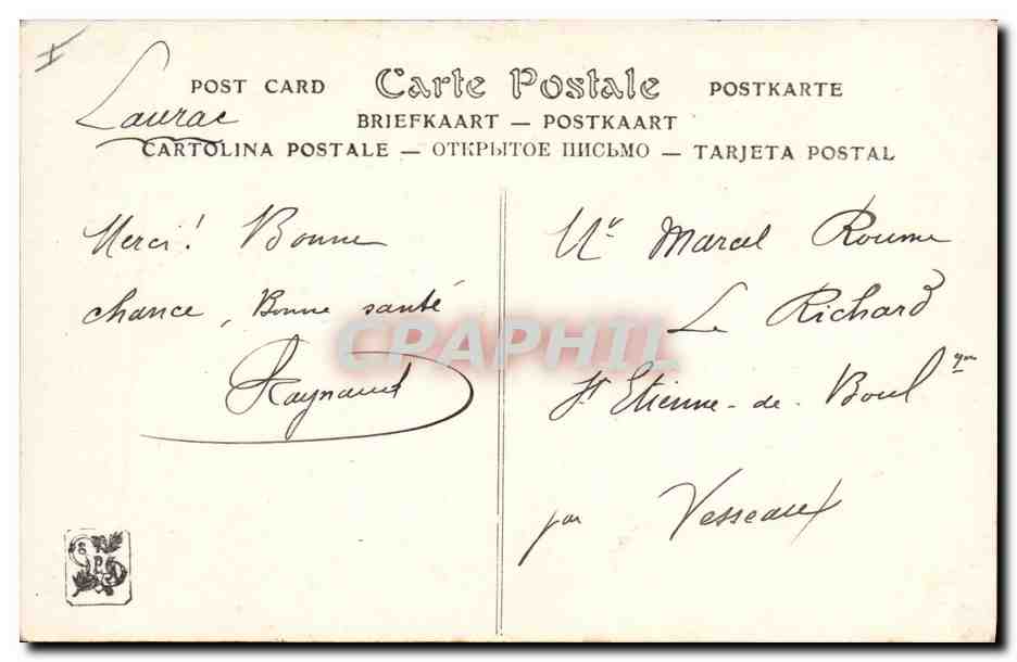 CPA Salon de 1911 Worms Bien pese  — Rückseite