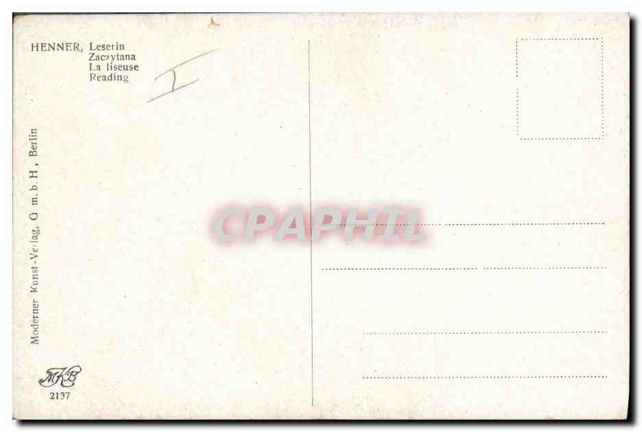 CPA Henner Leerin  — Verso