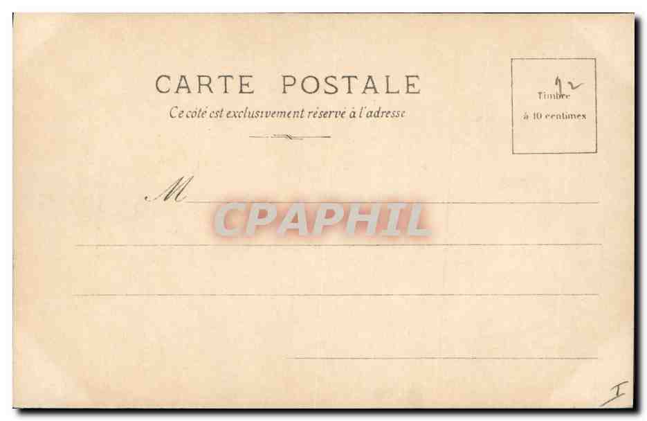 CPA Charolais Louise  — Verso