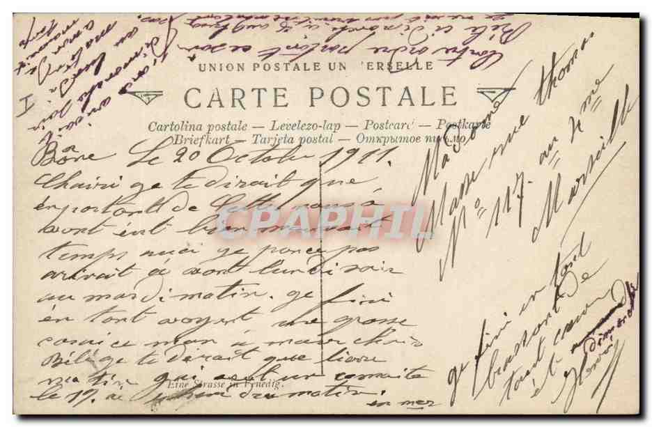 CPA Salon 1909 Smith Un Rio Venise  — Verso