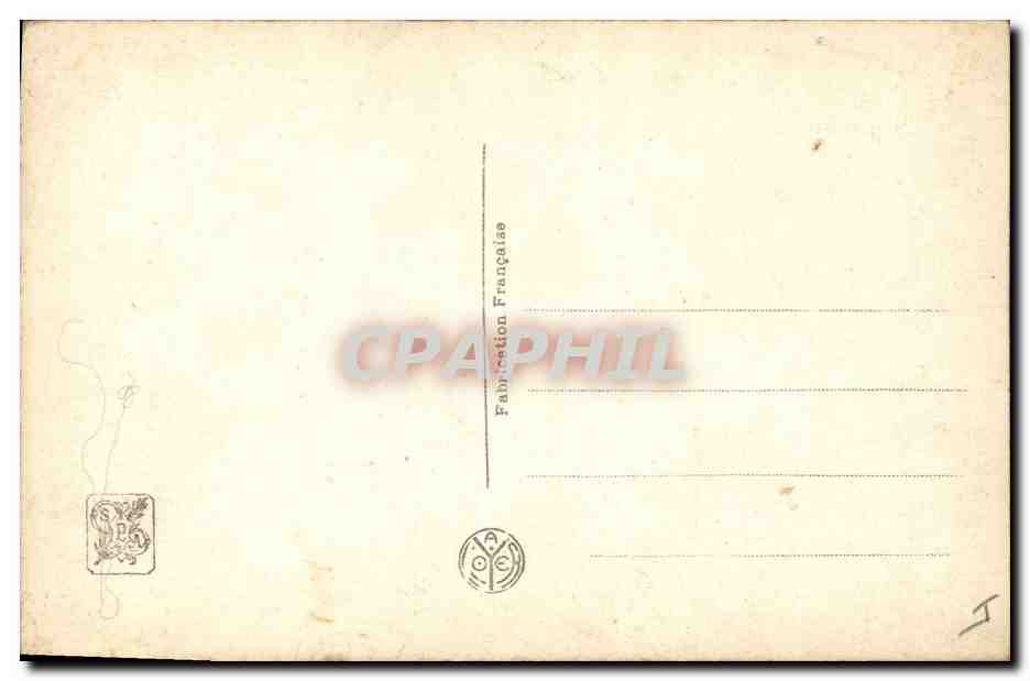 CPA Salon Rigolot Declin du jour  — Verso