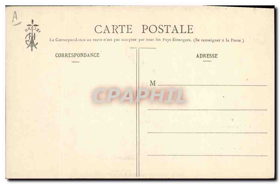 CPA Folklore Les chansons de Botrel illustrees Les lunettes de grand mere  — Verso