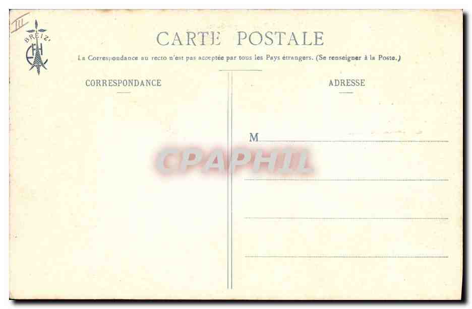 CPA Folklore Les chansons de Botrel illustrees Les deux Gabiers Marins  — Verso