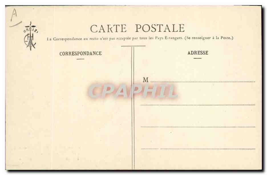 CPA Folklore Les chansons de Botrel illustrees Les lunettes de grand mere  — Verso