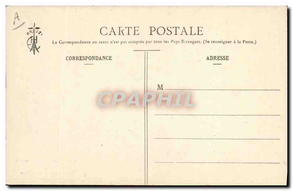CPA Folklore Les chansons de Botrel illustrees Les lunettes de grand mere  — Verso