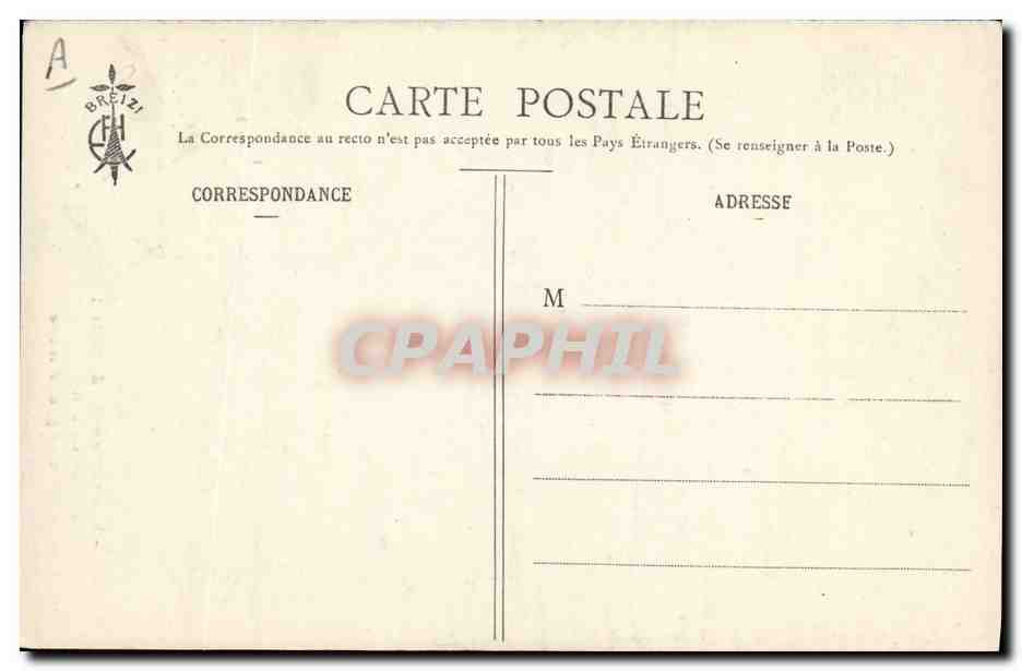CPA Folklore Les chansons de Botrel illustrees Les lunettes de grand mere  — Verso