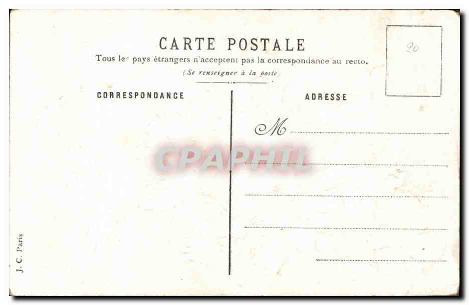 CPA Fantaisie Fleurs Pensees et paquerettes  — Rückseite