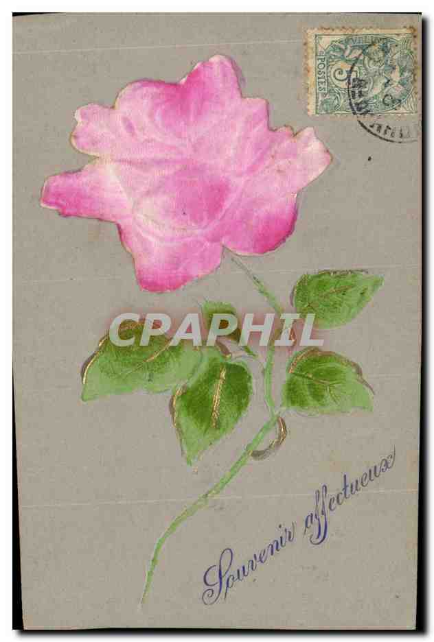 CPA Fantaisie Fleurs 